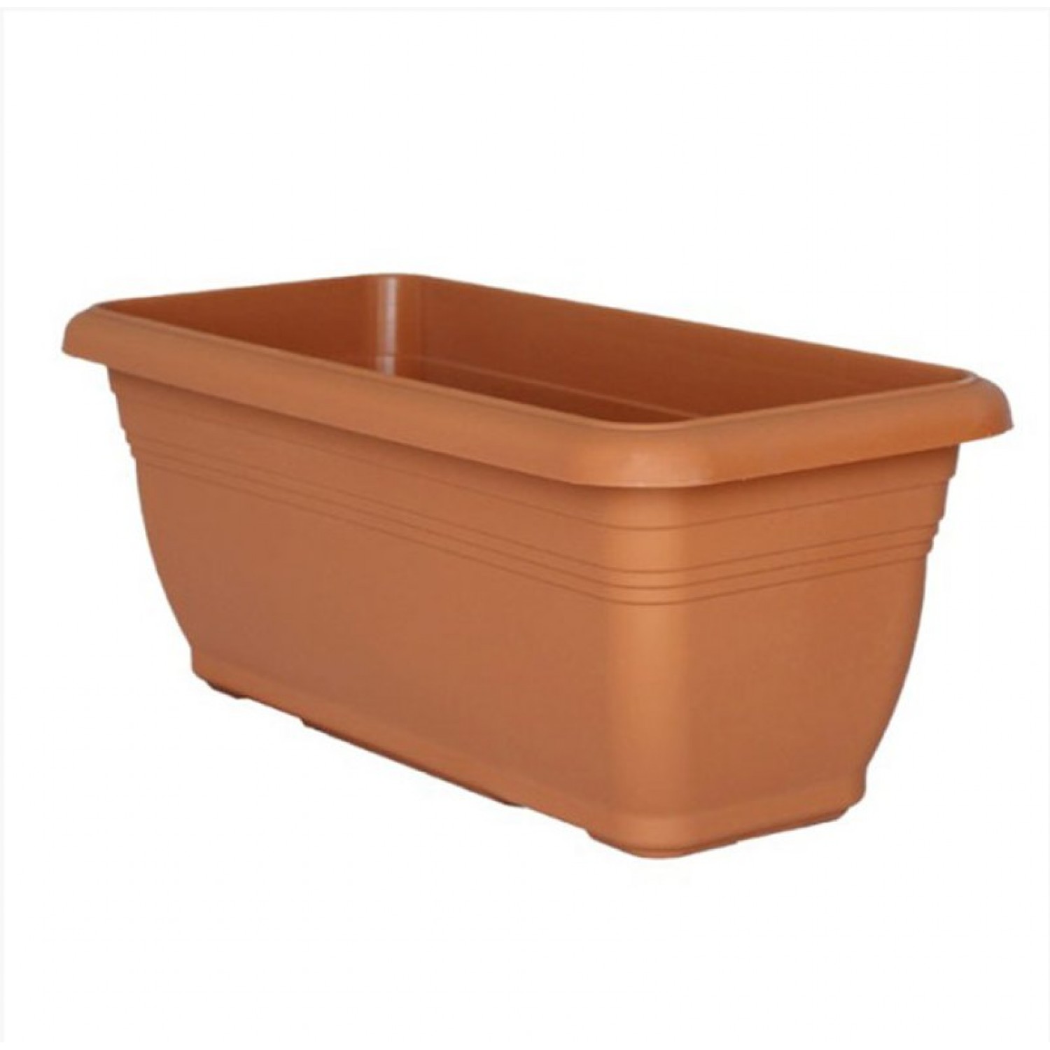Terracotta Plastic WindowBox Teracota 35cmX100cmX45cm No 293